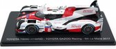 Toyota TS050 Hybrid - 8th Le Mans 2017 (Wit) 1/43 Spark - Modelauto - Schaalmodel - Model auto  - Miniatuurauto - Miniatuur autos