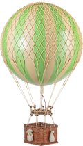 Authentic Models - Luchtballon Jules Verne - groen - diameter luchtballon 42cm