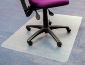 Stoelmat Floortex 120 x 150 cm PVC voor zachte vloeren