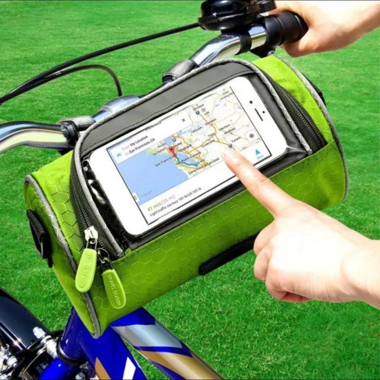 MKL - Fietstas stuur - Smartphone fiets stuurtas| telefoonhouder|  Waterproof | bol.com
