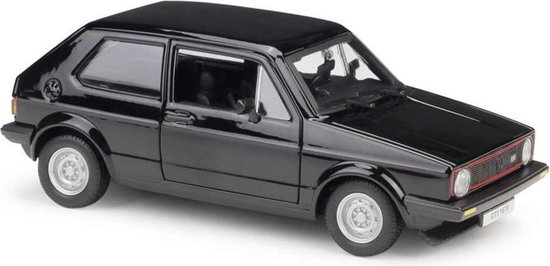 Volkswagen Golf Mk1 GTI (1979) – Bburago 1:24 - Modelauto - Schaalmodel - Model auto  - Miniatuurauto - Miniatuur autos