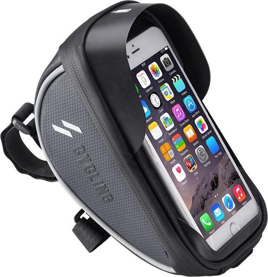 Fietsstuurtas voor smartphone - Fietsstuurtas voor telefoon - Smartphonehouder voor fiets  - geschikt voor All Terrain Bike - Wielrenfiets – Wielrennen – Herenfiets – Damesfiets