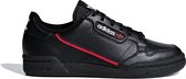 Adidas Continental 80 J Lage sneakers - Leren Sneaker - Meisjes - Zwart - Maat 36⅔