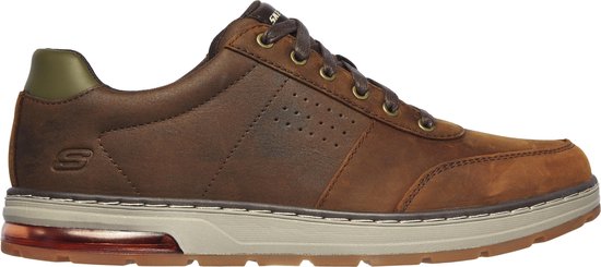 Skechers Evenston-Fanton Heren Sneakers - Dark Brown - Maat 45