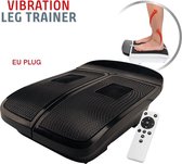 Vibration Leg Trainer, voet en been massage apparaat – zwart, bloedcirculatiemassageapparaat,