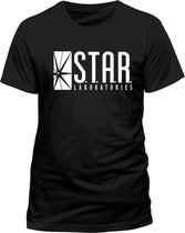 Flash Shirt - Star Labs Black maat XL