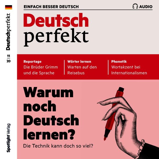 Deutsch lernen Audio - Warum noch Deutsch lernen? - cover