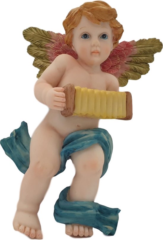 Engel beeldje voor binnen en buiten – hangend engelbeeldje decoratie 15 cm hoog | GerichteKeuze