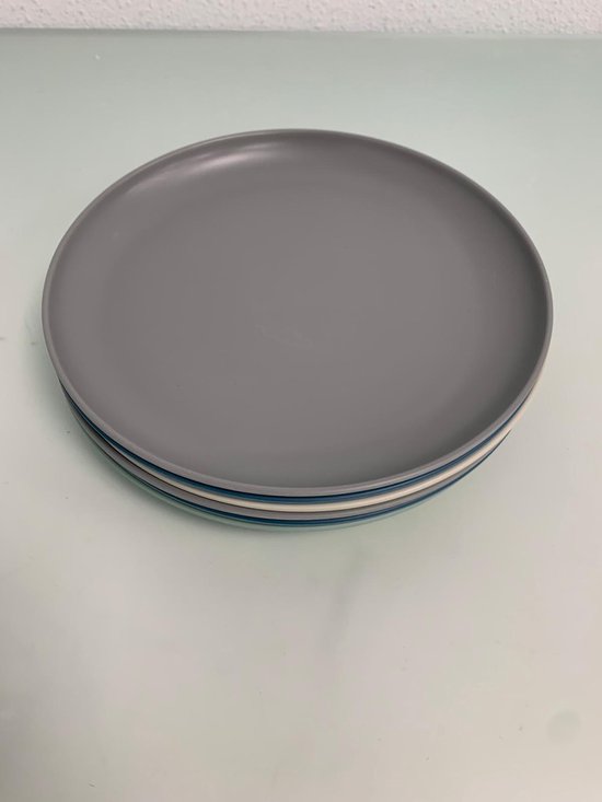 6 gekleurde borden | bol.com