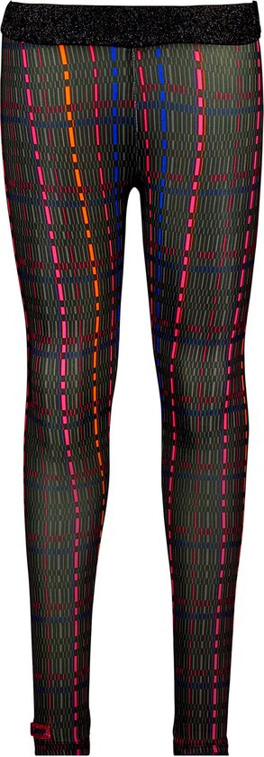 B-nosy Meisjes Legging - Bright stripe - Maat 104