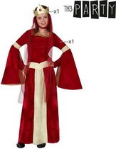 Kostuums voor Kinderen Middeleeuwse dame Rood