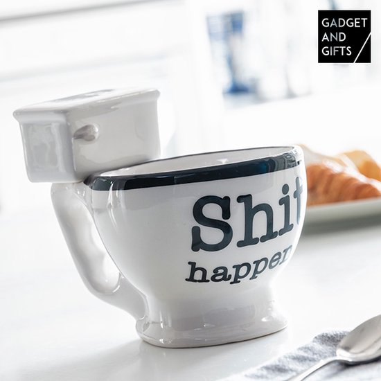 Funny Happens Mug Coffee de Toilettes avec évier – Enjoy de votre pause Coffee avec le Smile!