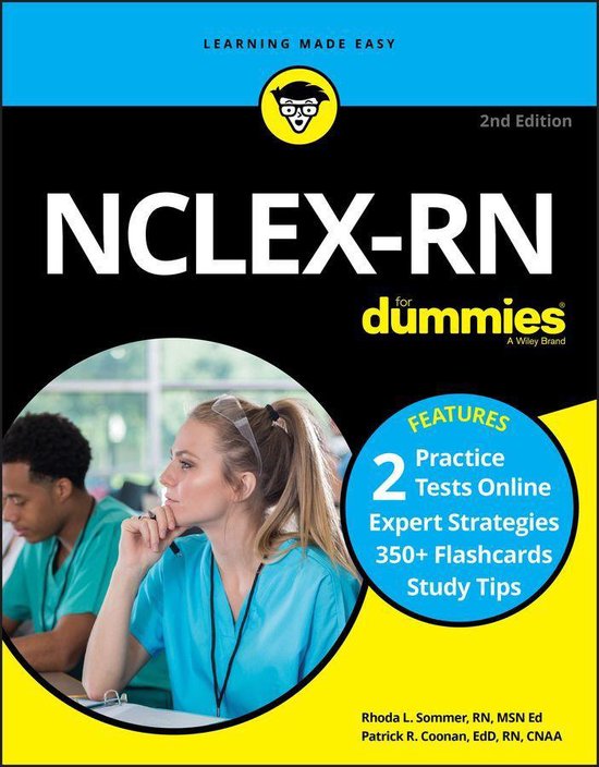 NCLEX-RN For Dummies with Online Practice Tests - cover