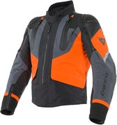 Dainese Sport Master Gore-Tex Black Orange Ebony Textile Motorcycle Jacket 46