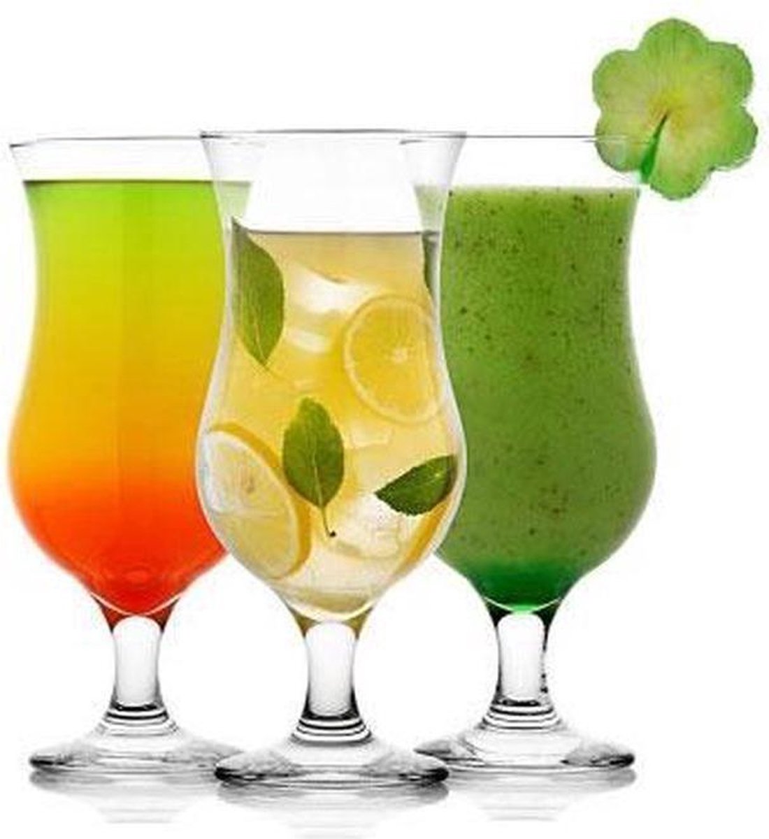 LAV Fiesta - Cocktailglazen - Set van 6 - 380 ml- Drinkglazen