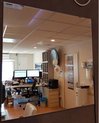 SCHLOSS lage temperatuurpaneel verwarmde spiegel 100W 60x60cm, IP44 inclusief montage beugels