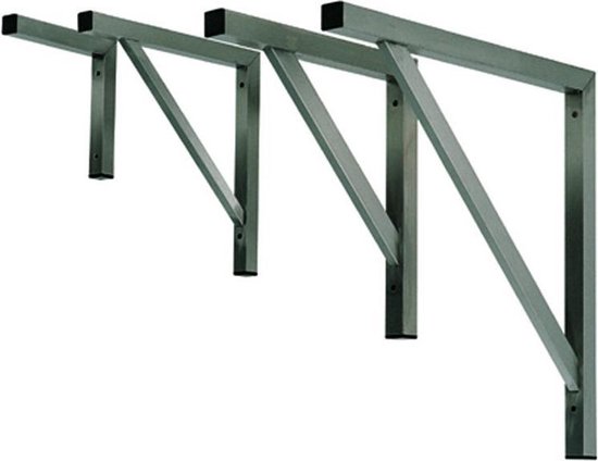 Bloeien Ster opladen Professionele Rvs Console - Plankdrager | 37,5cm | Combisteel | 7003.0609 |  Horeca | bol.com