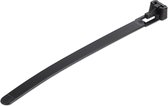 StarTech 120 mm Zwarte Herbruikbare Kabelbinders 100 stuks