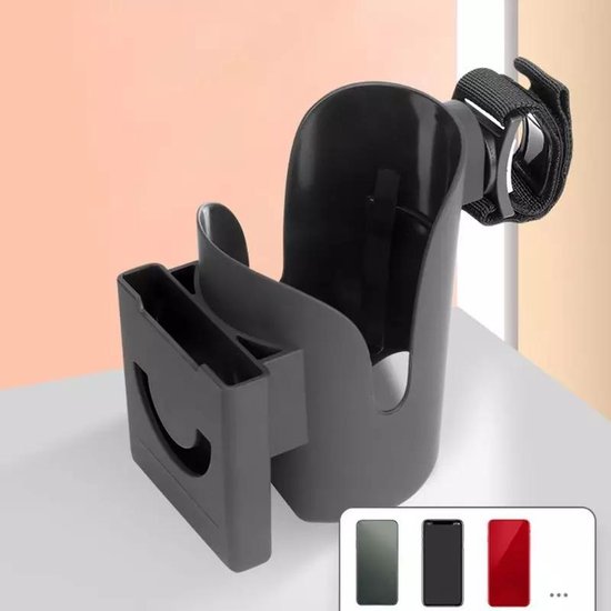 2.1 bekerhouder & telefoonhouder voor fiets & kinderwagen - bekerhouder kinderwagen van OpberGenius — afbeelding 5