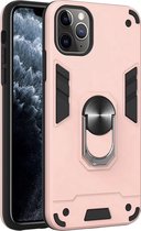 Apple iPhone 11 Back cover - Roze - Magnetisch voor Autohouder