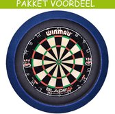 Dartbord Verlichting Voordeelpakket Basic + Blade 5 + Dartbordverlichting Basic(Blauw)