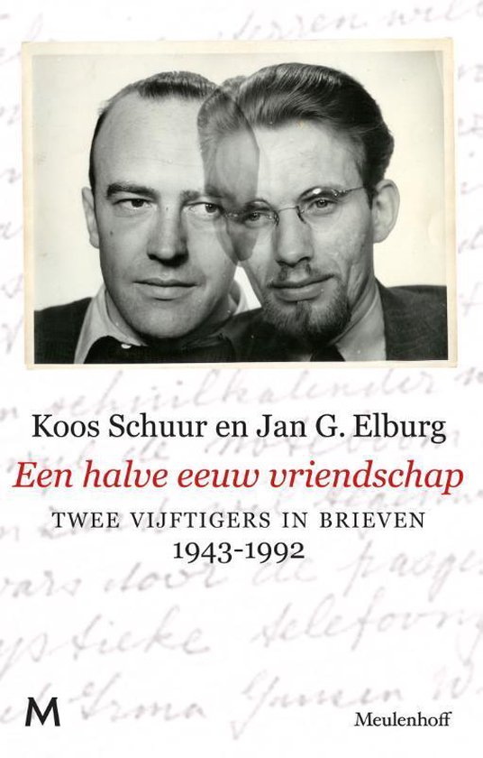 Cover van het boek 'Een halve eeuw vriendschap' van J. Elburg en K. Verschuur