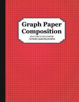 Graph Paper Composition Notebook