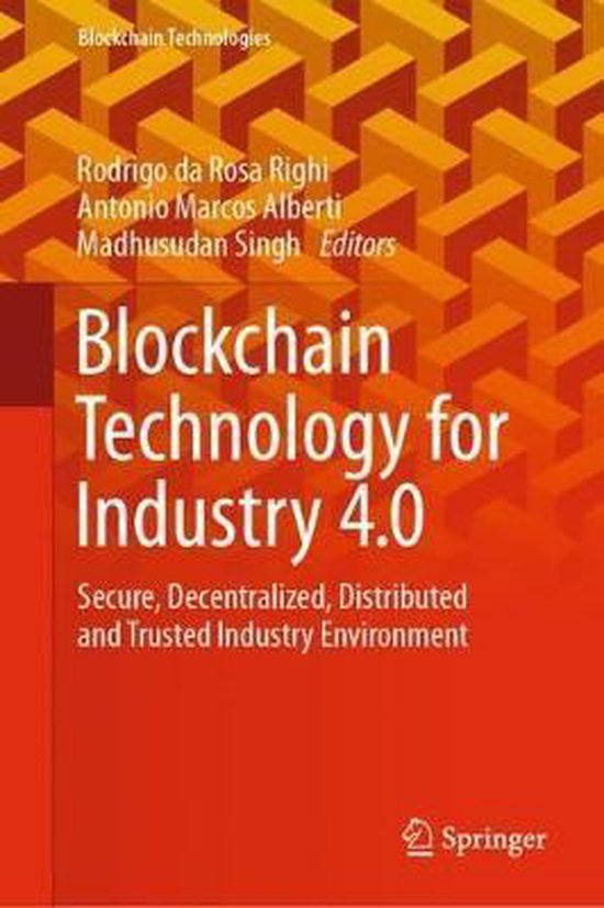 Blockchain Technology for Industry 4 0 - cover
