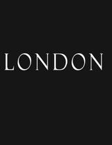 London: White Black Decorative Book to Stack Together on Coffee Tables, Bookshelves and Interior Design - Add Bookish Charm De