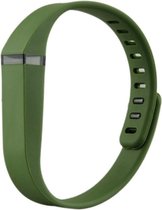 TPU armband voor Fitbit Flex Olijf / Maat L
