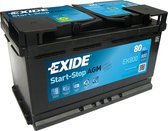Exide Technologies Exide EK800 Start-Stop AGM 12V 80 Ah 800A Auto Accu 3661024035729