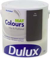 Dulux Colours Mur & Plafond - Mat - Tin - 2.5L
