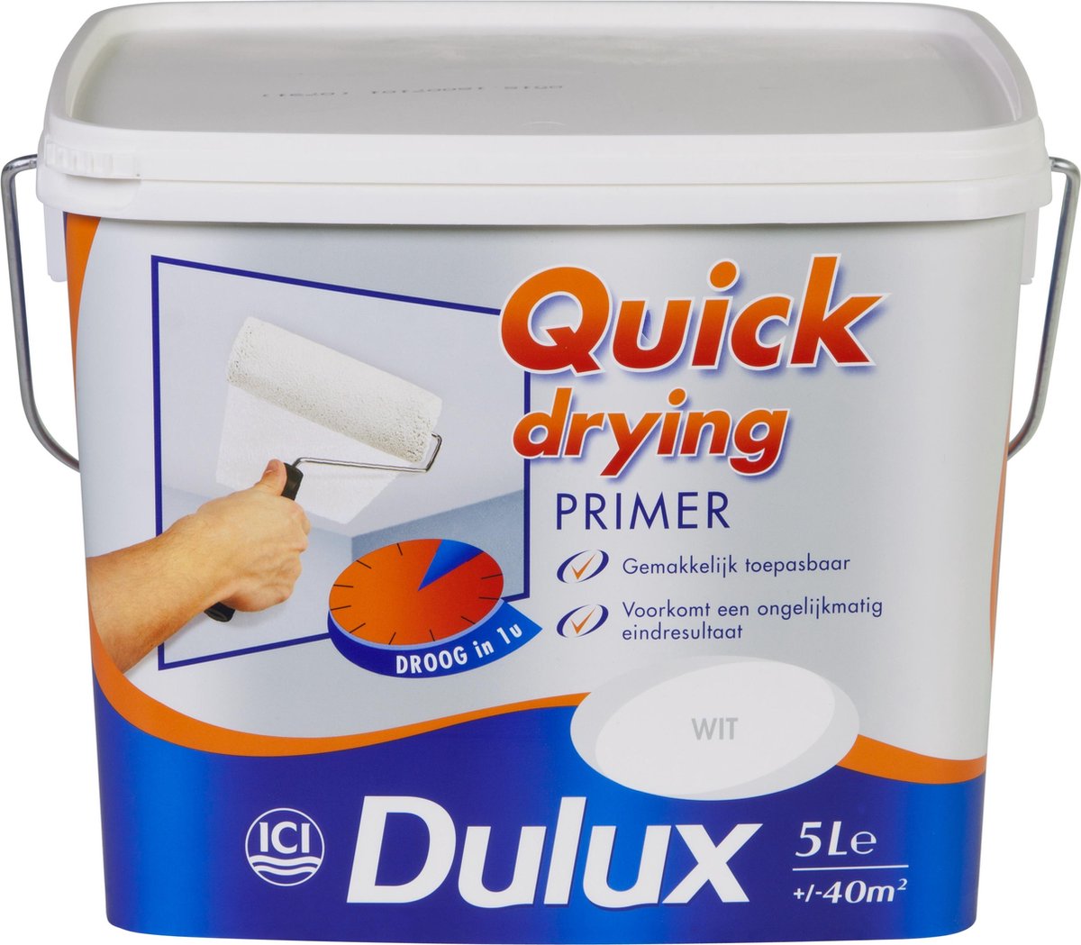 Dulux Quick Drying Primer - Wit - 5L