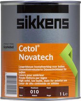 Sikkens Novatech - Beits - Transparante high solid houtbescherming -  Noten - 010 - 1 L