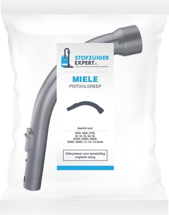 Pistoolgreep Miele C1, C2, C3, S8, S6, S5, S4, S2, S8000, S6000, S5000, S4000, S2000, S700, S600, S500 A-Kwaliteit Alternatief Stofzuigerhandgreep / Handvat 35mm