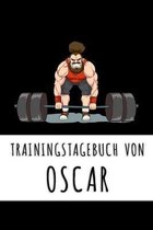 Trainingstagebuch von Oscar: Personalisierter Tagesplaner f�r dein Fitness- und Krafttraining im Fitnessstudio oder Zuhause