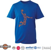 Basketball Player Icon logo T-shirt - kobaltblauw - XXL