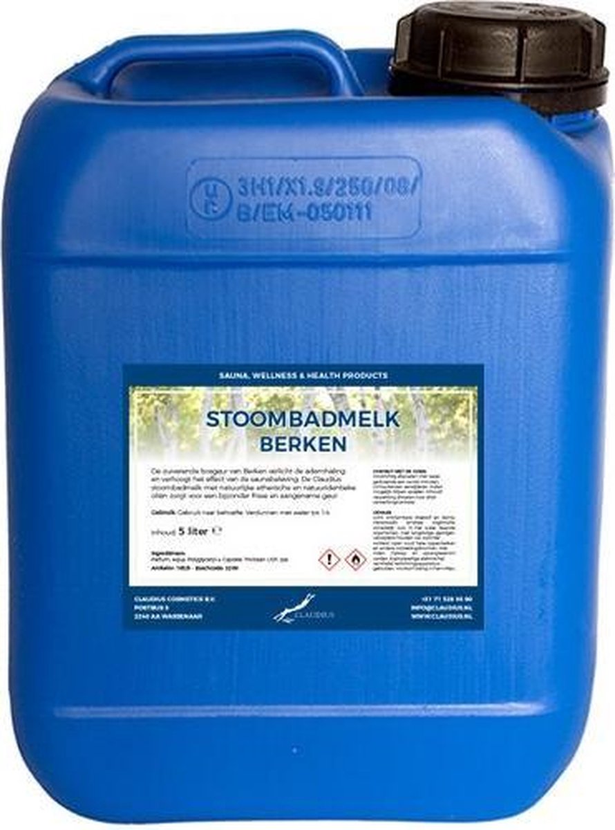 Goedkoopste Stoombadmelk Berken 5 liter