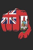 Bermuda Notebook: Bermuda Flag Notebook, Travel Journal to write in, College Ruled Journey Diary