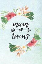 Mum Of Twins: Pregnancy Journal For Twins Memory Book. Notebook Diary Belly Book For Moms-To-Be (6x9, 110 Lined Pages)