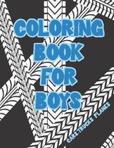 Coloring Book for Boys: Cars, Trucks, Bikes, Planes, Boats And Vehicles Coloring Workbook