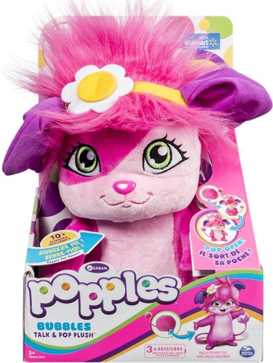 Spin Master Assortiment Peluche Transformable Parlante Popples
