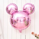 mickey mouse, minnie mouse fuchsia roze, kindercrea
