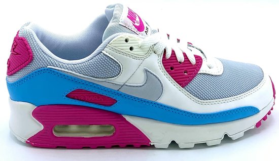 Nike Sneakers - Maat 38.5 - Vrouwen - wit,roze,lich blauw | bol.com