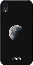 iPhone Xr Hoesje TPU Case - Moon Night #ffffff