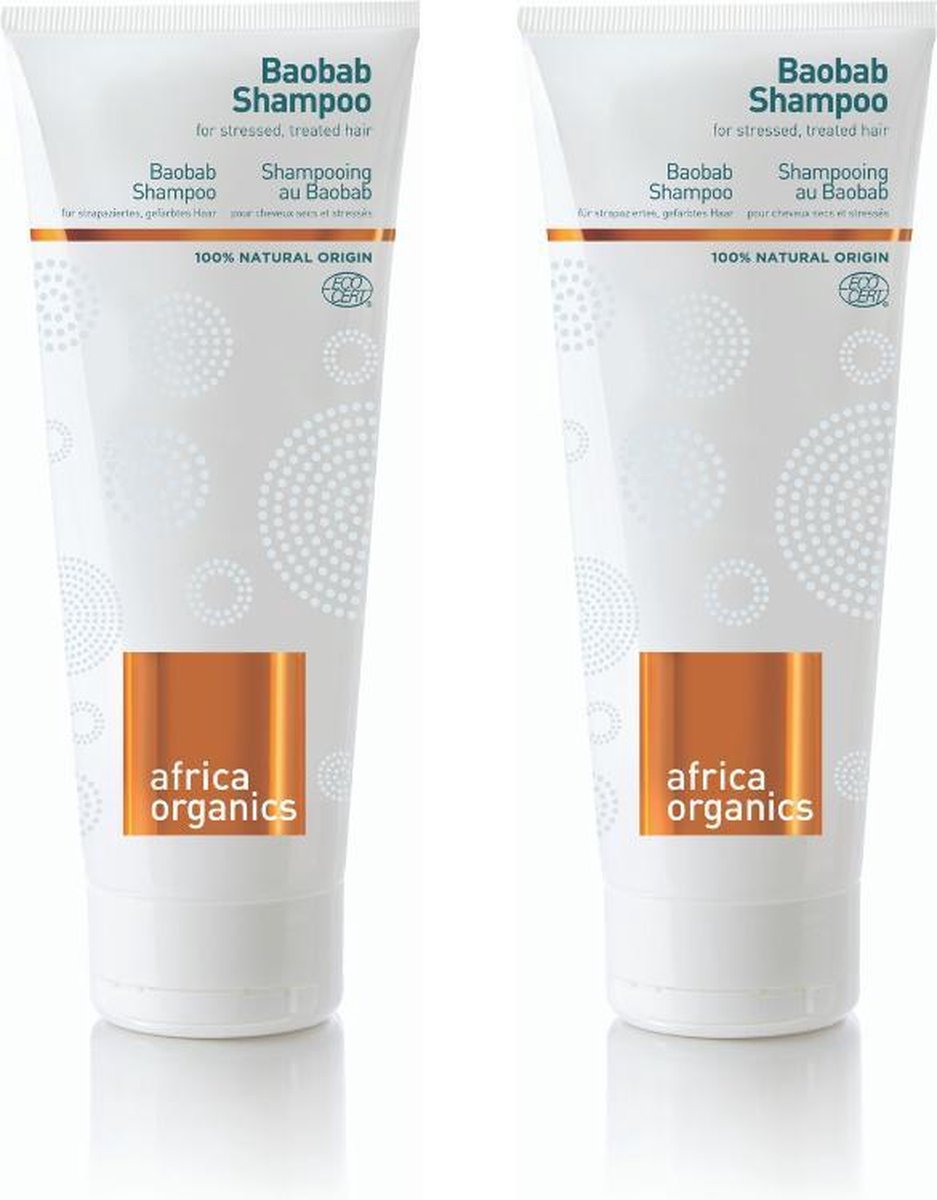 Africa Organics Baobab Shampoo (210 ml) - 2-pack