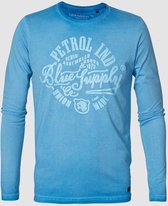 T-Shirt Ls Dark Aqua 5044 M-Ps18-Tlr702