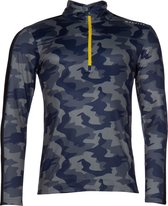 Maupiti Thermoshirt Miro Heren Polyester Zwart/grijs Maat S
