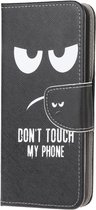 Coverup Book Case - Samsung Galaxy A21s Hoesje - Don't Touch