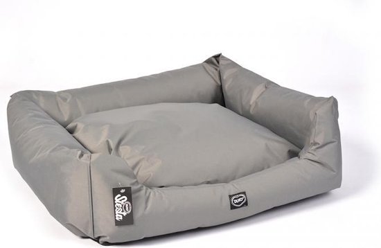 Duvo+ Bed oyster Donkergrijs 62cm